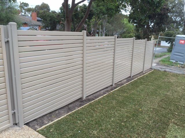 Fencing project in Melbourne’s East by Adonai Steel