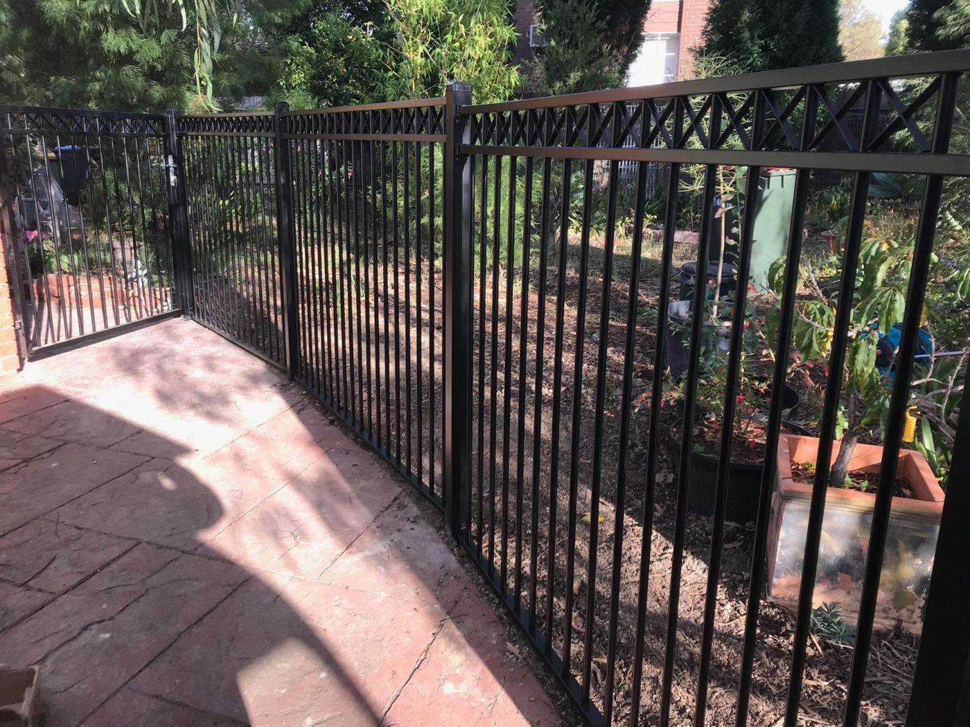 Fencing project in Melbourne’s East by Adonai Steel